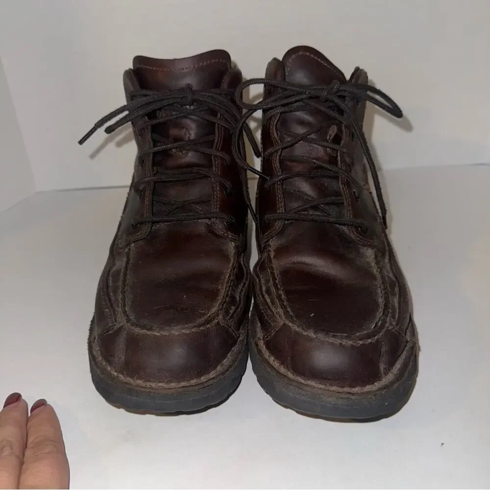 RED WING IRISH SETTER men’s classic leather lace up boots worn once 10.5D